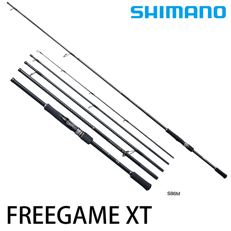 SHIMANO FREEGAME XT S96ML [海水路亞旅竿] [軟絲竿]